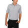 Glenmuir Torrence Micro Stripe Performance Golf Shirt - Putih/ Tentera Laut