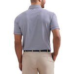 Peter Millar Hales Performance Jersey Golf Polo Shirt -Navy