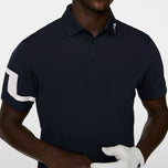 J.Lindeberg Heath Reguler Fit Golf Polo Shirt - JL Navy