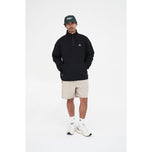 Huffer Buggin Club 1/4 Midlayer Golf - Hitam