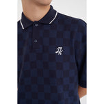 Huffer Check Par Golf Polo Shirt - Tentera Laut