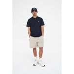 Huffer Tech Classic Golf Polo Shirt - Navy
