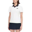 Huffer Women&#39;s Birdie Golf Polo Shirt - Chalk/Navy