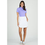 Ibkul Wanita Lurus 17.5 "Golf Skort - Putih