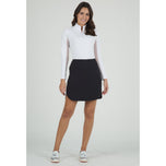 Ibkul Wanita Lurus 17.5 "Golf Skort - Hitam