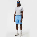 J.Lindeberg Austin Regular Fit Golf Polo Shirt - Grey Melange