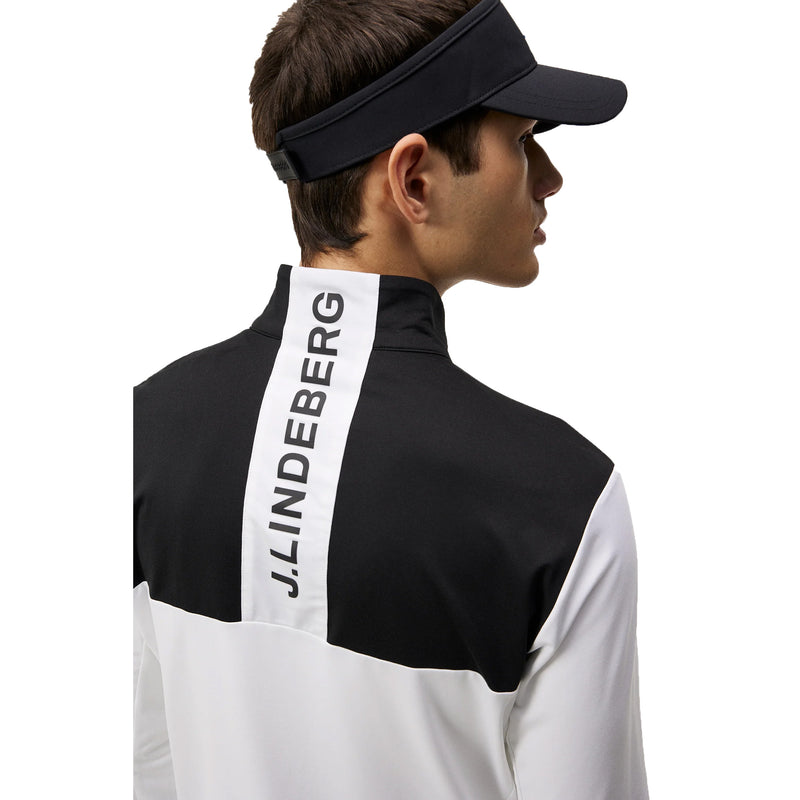 J.Lindeberg Banks Golf Mid-Layer - White