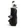 J.Lindeberg Flare Stand Golf Bag - Black