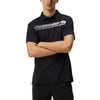 J.Lindeberg Klas Regular Fit Golf Polo Shirt - Black