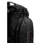 J.Lindeberg Printed Play Stand Golf Bag - Tour Geo Tonal Black