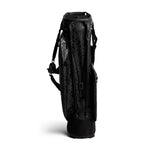 J.Lindeberg Printed Play Stand Golf Bag - Tour Geo Tonal Black