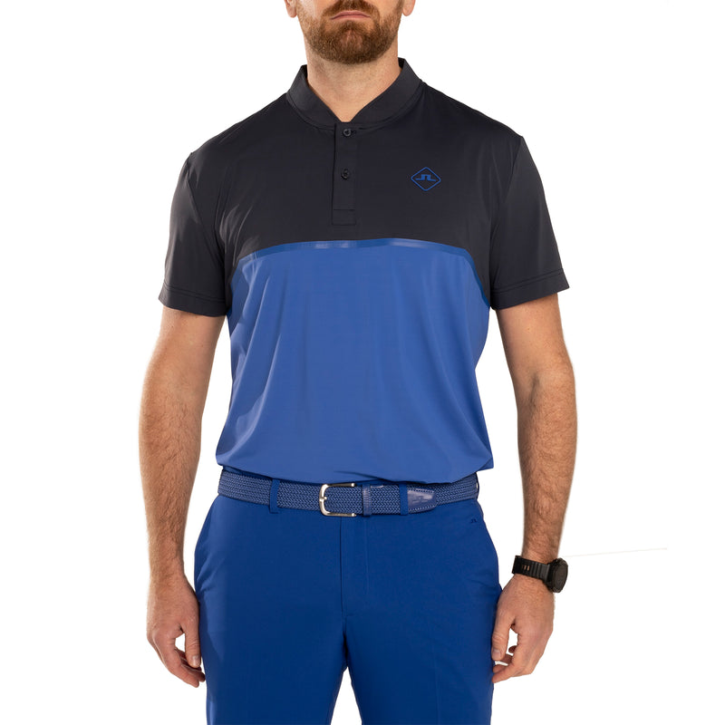 J.Lindeberg Timothy Regular Fit Golf Polo Shirt - JL Navy