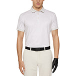 J.Lindeberg Tour Tech Printed Golf Polo Shirt - Shadow Bridge Moonbeam