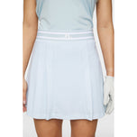 J.Lindeberg Women's Harlow Print Golf Skort - Shadow Bridge Winter Sky
