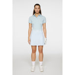 J.Lindeberg Women's Harlow Print Golf Skort - Shadow Bridge Winter Sky