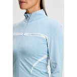 J.Lindeberg 女式 Janice 全拉链高尔夫中层 - 天光混色