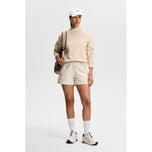 J.Lindeberg 여성용 노바 골프 크루넥 - Moonbeam