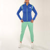J.Lindeberg Women's Solar Full Zip Golf Mid Layer - Dazzling Blue