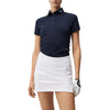 J.Lindeberg Women's Tour Tech Golf Polo Shirt - JL Navy