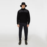 J.Lindeberg Bridge Knitted Hybrid Golf Sweater - Hitam