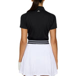 J.Lindeberg Wanita Jessa Golf Polo Shirt - Hitam