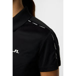 J.Lindeberg Wanita Jessa Golf Polo Shirt - Hitam