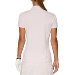 J.Lindeberg Wanita Jessa Golf Polo Shirt - Grey Lilac
