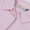 KJUS Women's Elena Cooling Long Sleeve Golf Polo Shirt - Rose Quartz