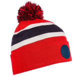 Galvin Green Leighton Insulating Golf Beanie - Angkatan Laut/Merah/Putih