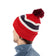 Galvin Green Leighton Insulating Golf Beanie - Angkatan Laut/Merah/Putih