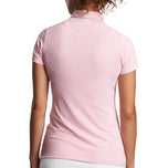 Peter Millar's Women's Performance Stretch Jersey Golf Shirt - Cottage Blue