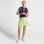 Kemeja Polo Golf Albatross Wanita Peter Millar - Tentera Laut