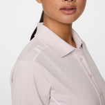 J.Lindeberg 여자 레일라 골프 폴로 셔츠 - 그레이 라일락