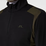J.Lindeberg Lukas Quarter Zip Golf Mid -Layer- 블랙