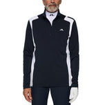J.Lindeberg Lukas Quarter Zip Golf Mid -Layer -JL Navy