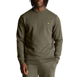 Lyle & Scott Fly Fleece Crew Neck -Catus Green