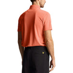 Lyle & Scott Golf Tech Polo Shirt -Course Coral