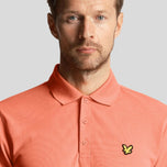 Lyle & Scott Golf Tech Polo Shirt -Course Coral