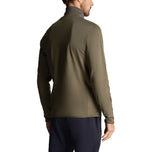 Lyle & Scott Tech 1/4 Zip Midlayer - Cactus Green