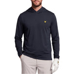Lyle & Scott Core Midlayer Golf Hoodie - Dark Navy