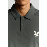 Kaos Polo Golf Lyle & Scott Course - Granit