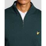Lyle＆Scott高尔夫1874年四分之一ZIP跳线 - 地中海