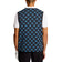 Lyle & Scott Golf v Neck Cotton Argyle 조끼 - 다크 해군