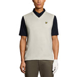 Lyle & Scott Golf v Neck Light Weight Vest- 클라우드
