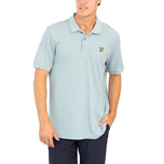 Lyle & Scott Milano Cotton Polo Shirt- 슬레이트 블루
