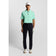 Kemeja Polo Golf Lyle & Scott Shank Button - Berwarna Aqua/Angkatan Laut Gelap