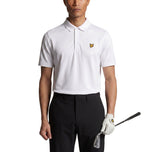 Lyle & Scott 투어 골프 폴로 셔츠 - 화이트