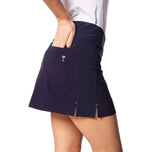 Golftini Women's Be An Athlete 17" Golf Skort - Marinblå