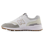 New Balance 997 Spikeless Wide (EE) Golf Shoes - White/Grey