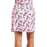 Nivo Dam Liora Golf Skort - Rose/Navy